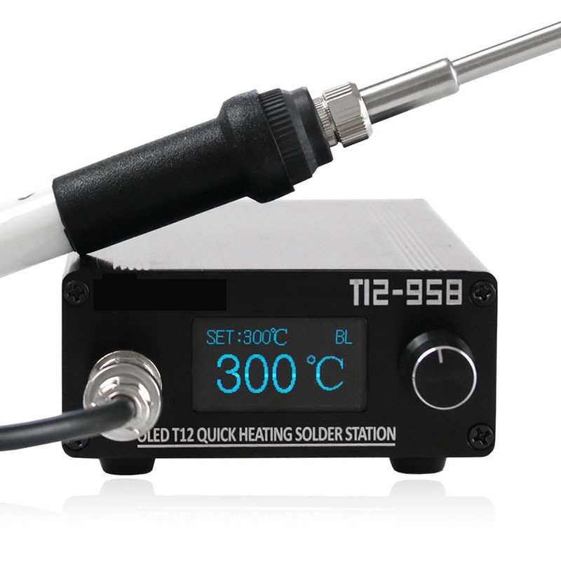 T12-958 Mini Intelligent Solde - Soldering Station T12 Oled recension och pris